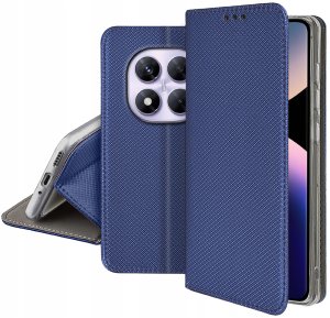 Etui z klapką do Xiaomi Redmi Note 14 Pro | Pro+ 5G Zamykane Futerał +Folia 5