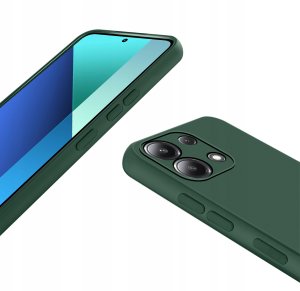Etui do Xiaomi Redmi Note 13 | 13 4G SILIKON MATT + SZKŁO OCHRONNE 9H 4