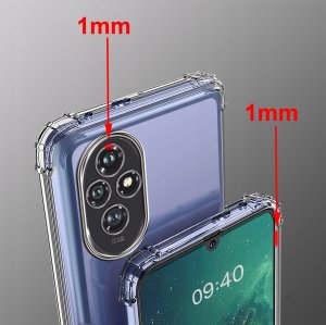 krainaGSM ZESTAW Etui do Honor 200 5G ANTI-SHOCK WZMACNIANE 3X SZKŁO 2