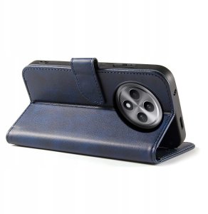 krainaGSM Etui do Oppo Reno 12 F 5G | 12 FS 5G | Skórzane PORTFEL SKIN CASE +Szkło 9H 6