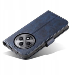 krainaGSM Etui do Oppo Reno 12 F 5G | 12 FS 5G | Skórzane PORTFEL SKIN CASE +Szkło 9H 7