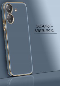 krainaGSM Etui do Xiaomi Redmi 13C | Poco C65 GOLDEDGE CASE + Szkło 9H 3