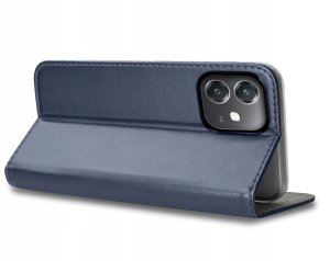 krainaGSM ETUI SKÓRZANE do OPPO A40 | A40M MAGNETYCZNE BOOK CASE TOKRA SZKŁO 9H 3