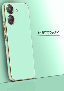 krainaGSM Etui do Xiaomi Redmi 13C | Poco C65 GOLDEDGE CASE + Szkło 9H 3