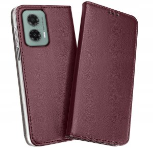 ETUI SKÓRZANE do Motorola Moto G35 5G MAGNETYCZNE BOOK CASE TOKRA SZKŁO 9H 5