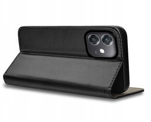 krainaGSM ETUI SKÓRZANE do OPPO A40 | A40M MAGNETYCZNE BOOK CASE TOKRA SZKŁO 9H 3