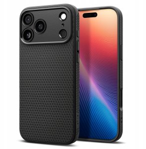 Etui Spigen Liquid Air do Apple iPhone 17 Pro Matte Black 8