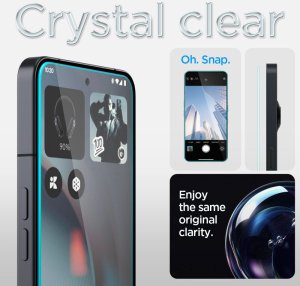 Szkło hartowane Spigen Glas.tr ez Fit do Nothing Phone 3 Clear [2 PACK] 11