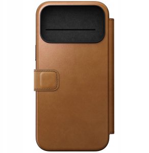 Nomad Modern Leather Folio, english tan - iPhone 17 Pro 7