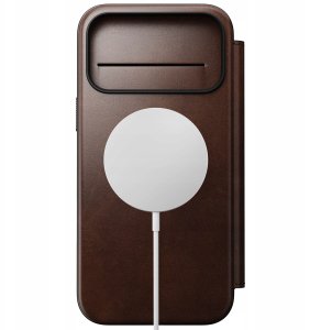 Nomad Modern Leather Folio, rustic brown (Horween) - iPhone 17 Pro Max 2