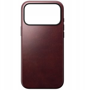 Nomad Modern Leather Case, burgundy (Horween) - iPhone 17 Pro Max 2