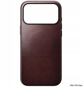 Nomad Modern Leather Case, burgundy (Horween) - iPhone 17 Pro Max 3