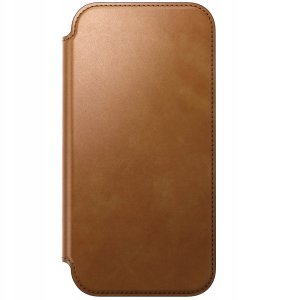 Nomad Modern Leather Folio, english tan - iPhone 17 Pro Max 5