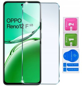 krainaGSM Etui do Oppo Reno 12 F 5G | 12 FS 5G ANTI-SHOCK CLEAR CASE + Szkło 9H 8