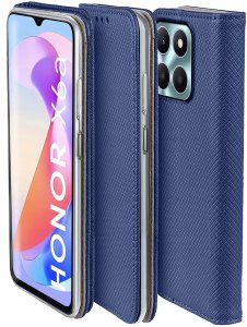 Etui do Honor X6A SMART MAGNET CASE PORTFEL + SZKŁO 9H 6