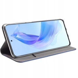 Etui Honor 90 Lite 5G SMART MAGNET CASE PORTFEL + SZKŁO 9H 7