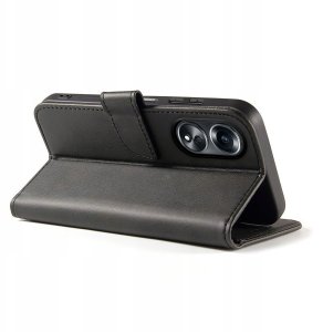 Etui do Oppo A58 4G Skórzane PORTFEL SKIN CASE + Szkło 9H 7