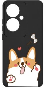 krainaGSM ETUI do Oppo Reno11 F 5G WZORY | SILIKONOWE MATT CASE + SZKŁO HARTOWANE 9H 3