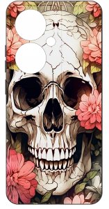 ETUI do Oppo Reno11 F 5G WZORY | SILIKONOWE MATT CASE + SZKŁO HARTOWANE 9H 3