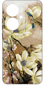 ETUI do Oppo Reno11 F 5G WZORY | SILIKONOWE MATT CASE + SZKŁO HARTOWANE 9H 3