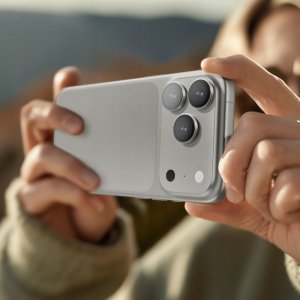 Szkło na aparat AMAZINGTHING Sapphire na iPhone 17 Pro / Pro Max - ze srebrną ramką 3