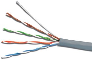 ECG LAN tinklo kabelis ECG UTP 5e (vidaus, PVC, Eca, 305m, 24 AWG/0.51mm) 3