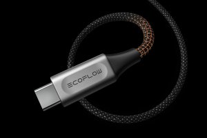 Kabel USB EcoFlow USB-C - USB-C 1.8 m Czarny (54822-0) 4
