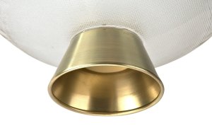 Patera szklana na złotej nodze 180031 5