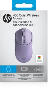 Mysz HP 400 Quiet fioletowa (AZ7B7AA) 2
