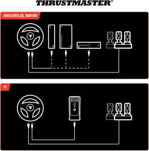 Kierownica Thrustmaster T98-X Ferrari 296 GTS (4460297) 7