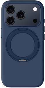 Etui AMAZINGTHING Cloudie na iPhone 17 Pro Max z podstawką - niebieskie 2