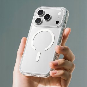 Etui AMAZINGTHING Titan Pro na iPhone 17 Pro Max kompatybilne z MagSafe - przezroczyste 6