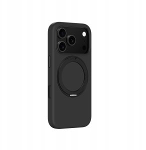 Etui AMAZINGTHING Cloudie na iPhone 17 Pro Max z podstawką - czarne 3