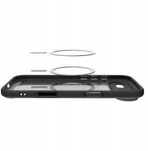 Etui Spigen Ultra Hybrid MagSafe na iPhone 17 Air - czarne 4