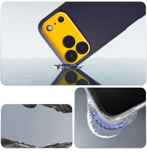 Spigen Etui Spigen Nano Pop MagSafe na iPhone 17 Pro - granatowe 4