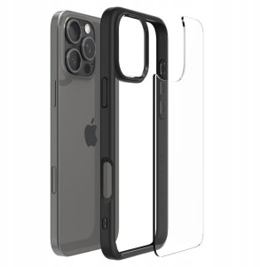 Etui Spigen Ultra Hybrid na iPhone 17 - czarny mat 4