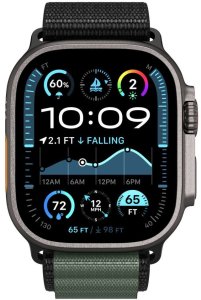 Spigen Pasek Spigen WBF1 Band do Apple Watch 6/7/8/9/10/SE/Ultra 1/2 44/45/46/49mm Black/green 4