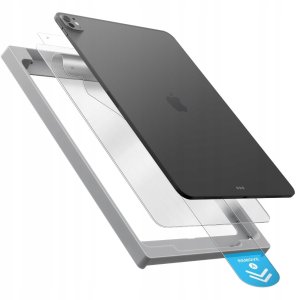 Szkło hartowane UNIQ Optix Clear Exofit z aplikatorem do Apple iPad Air 11" 2024 / 11" 2025 / iPad 10.9" 2022 3