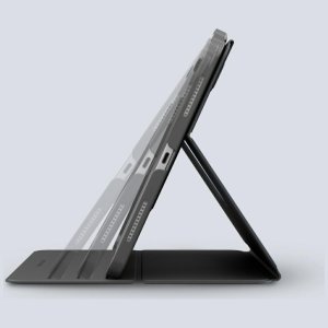 Etui UNIQ Rovus Snapmount Magnetic 360 Rotating Detachable do Apple iPad Pro 13" 2024 czarny 9