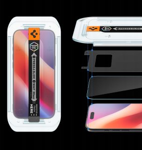 Szkło prywatyzujące Spigen Glas.tr ez Fit do Apple iPhone 17 Air Privacy [2 PACK] 11
