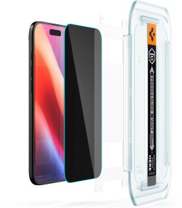 Szkło prywatyzujące Spigen Glas.tr ez Fit do Apple iPhone 17 Air Privacy [2 PACK] 5