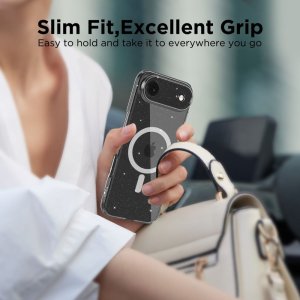 Etui Tech-Protect FlexAir MagSafe do Apple iPhone 17 Air Glitter 4