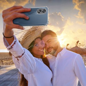 Etui do Oppo A38 | A18 ANTI-SHOCK CLEAR CASE + Szkło OCHRONNE 9H 7