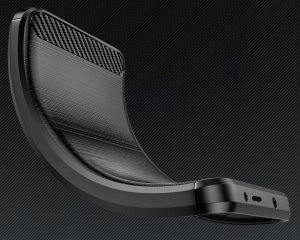 Etui do Realme 12 + Plus 5G Pancerne Carbon CASE + Szkło OCHRONNE 9H 7