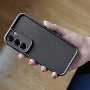 Etui do Samsung S20 FE silikonowe MATOWE + Szkło ochronne na ekran 9H 5