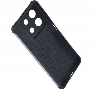 Etui do Xiaomi Redmi Note 13 4G silikonowe SKÓRZANE VINTAGE CASE + Szkło 9H 4