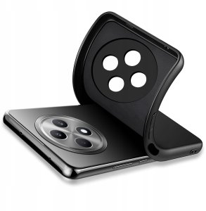 Etui do Oppo Reno 12 F 5G | 12 FS 5G CASE Silicone ELASTYCZNE + Szkło 9H 2