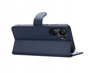 krainaGSM ETUI do Xiaomi Redmi 13C 4G|5G | SKÓRZANE PORTFEL BOOK TOKRA CASE + SZKŁO 4