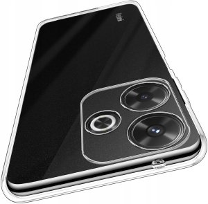 krainaGSM Etui do Xiaomi Redmi 13 4G WZMACNIANE 360 CLEAR + Szkło 9H 2