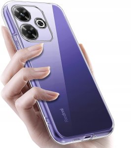 krainaGSM Etui do Xiaomi Redmi 13 4G WZMACNIANE 360 CLEAR + Szkło 9H 3